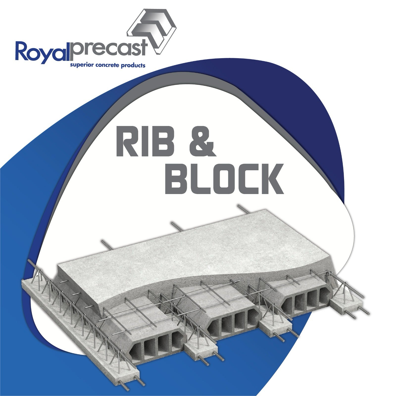 Precast Random Rib Rib and Block – Royal Precast